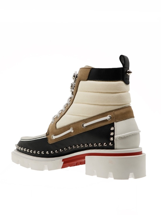 Christian Louboutin Our Steckel Combat Boots Size 12 New main image 4